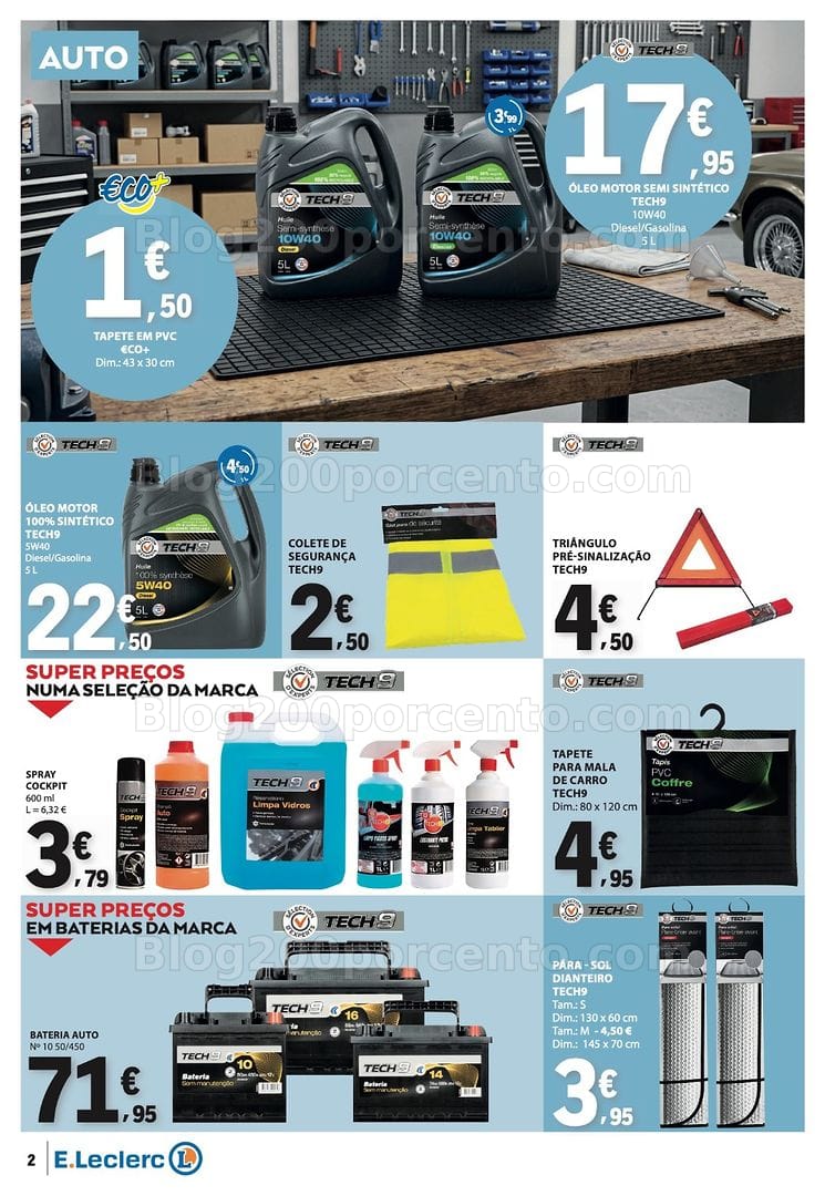 Antevisão Folheto E-LECLERC Bazar Promoções de 18 junho a 1 julho